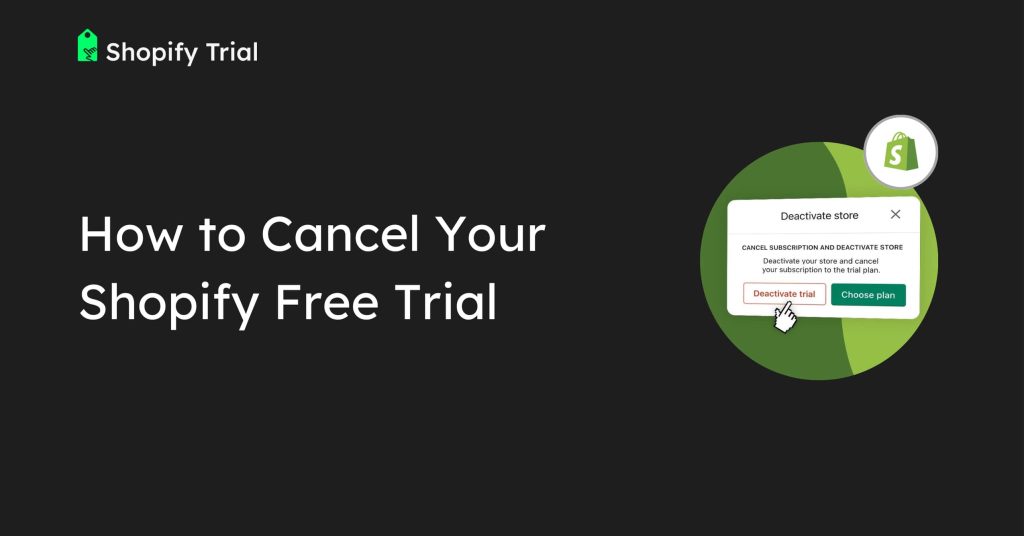 How to Cancel Shopify Free Trial